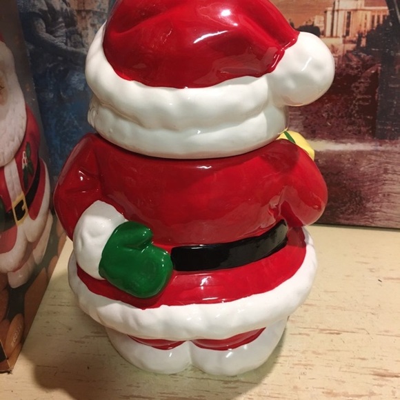 Vintage Santa Holiday Cookie Jar - Picture 5 of 12